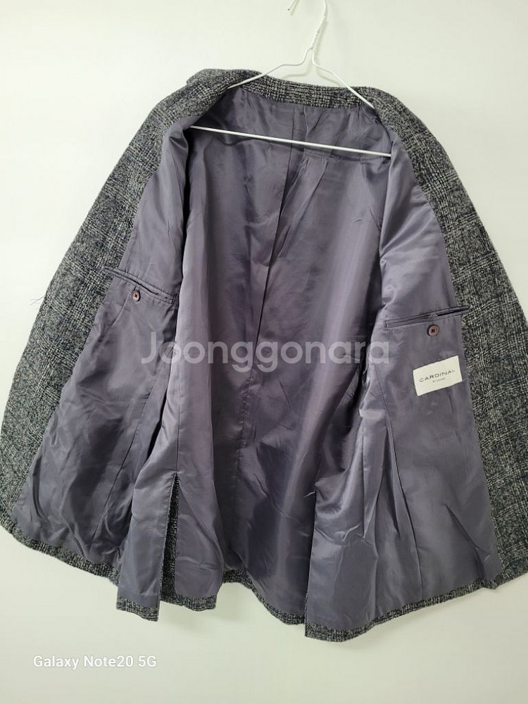 갤럭시카디날 간절기 울.알파카 캐시미어 블레이져(110--4