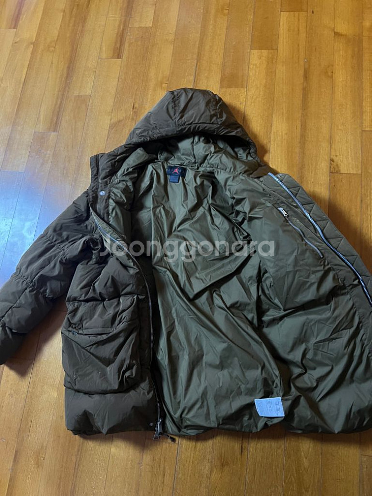 나이키조던 카키 패딩점퍼 여성패딩 여성의류--2