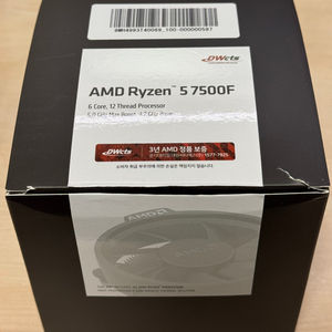 AMD 라이젠 7500f