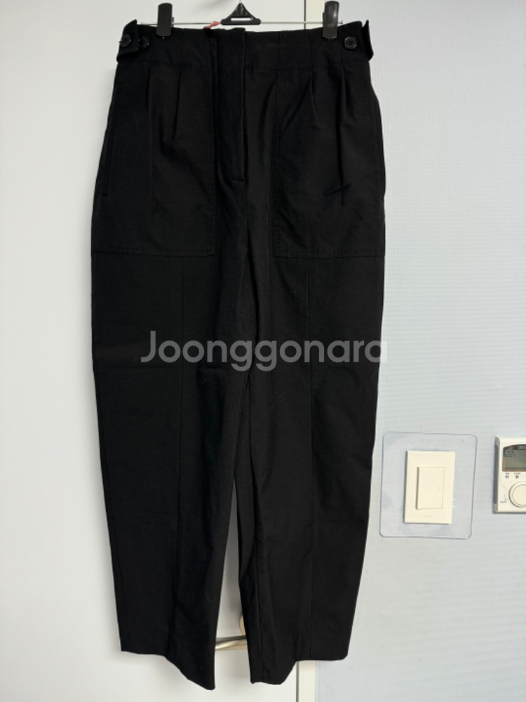 럭키슈에뜨 블랙 배기바지 36 (드라이 완료)--1