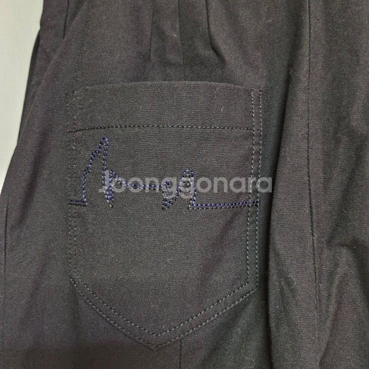 럭키슈에뜨 블랙 배기바지 36 (드라이 완료)--9