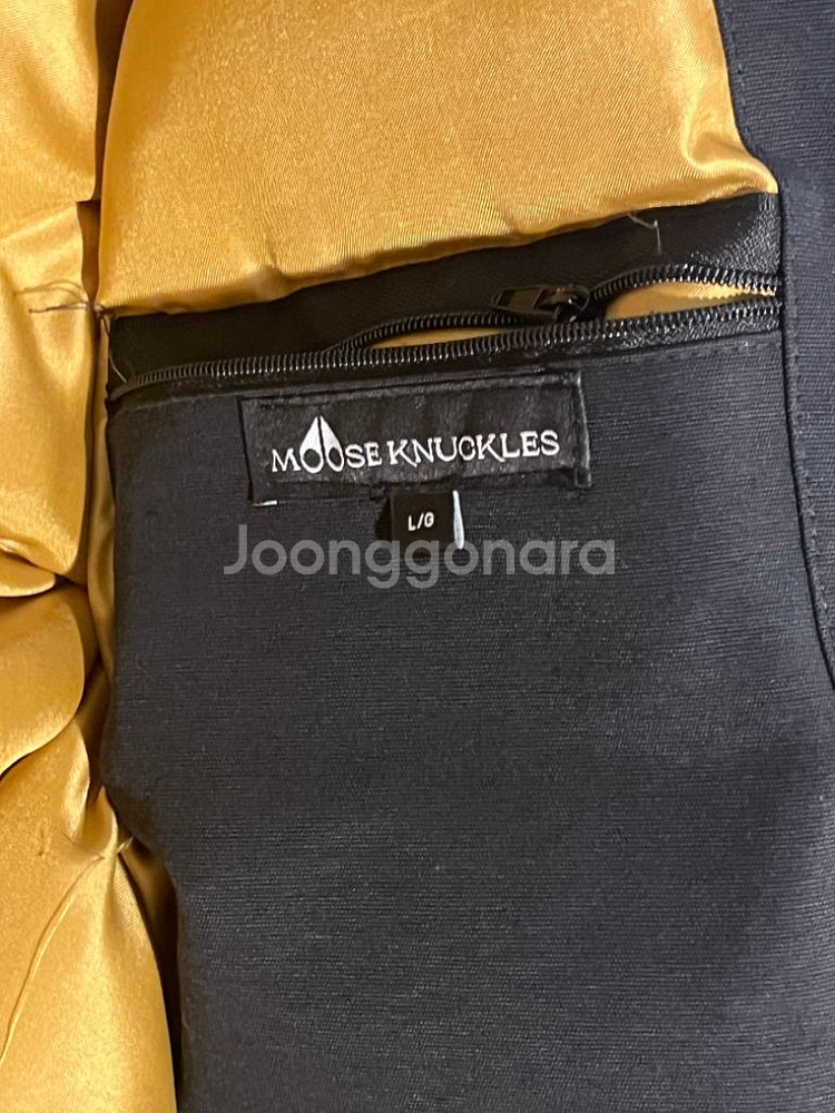 남성 무스너클 패딩 (카피 제품)--6