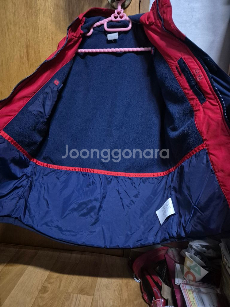 코오롱패딩 아동패딩 아동오리털패딩 나이키집업 7세--8