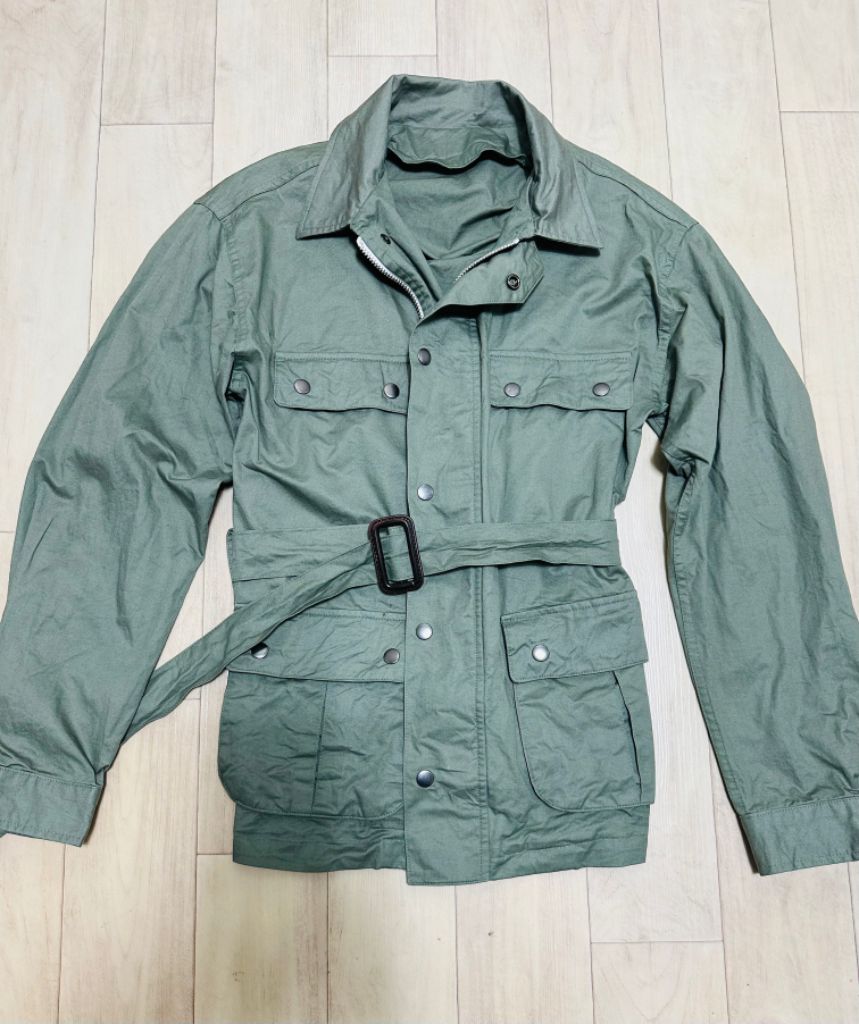 카키색 야상 CITTA SLOW 자켓 50size