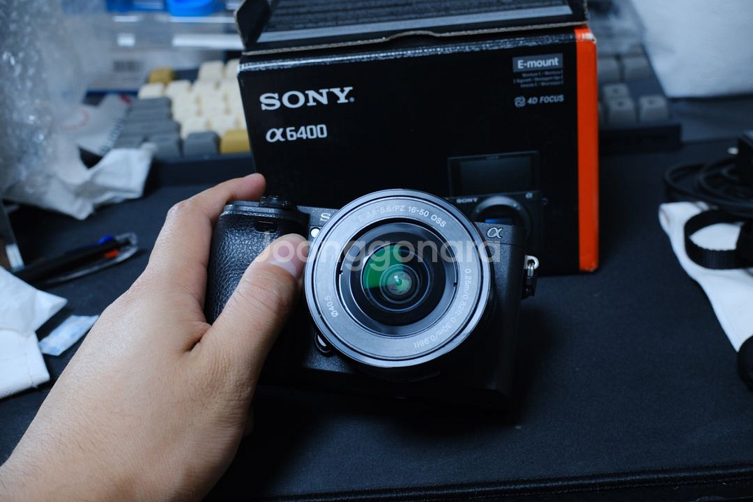 sony a6400 + sel1650렌즈 일괄 판매--1