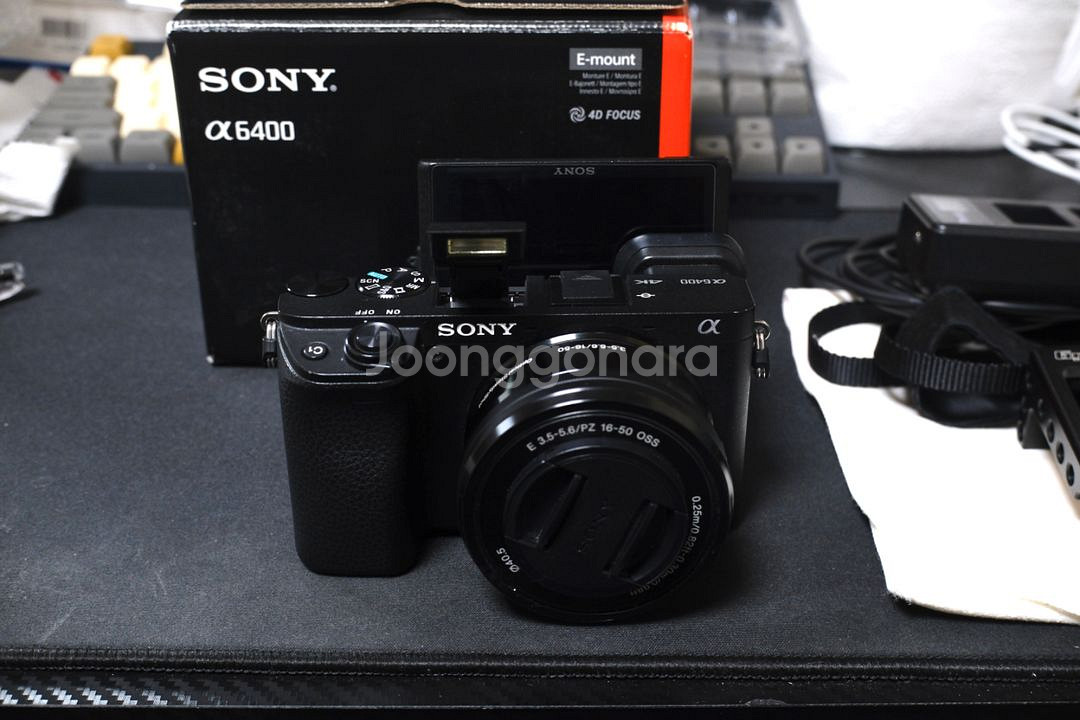 sony a6400 + sel1650렌즈 일괄 판매--4