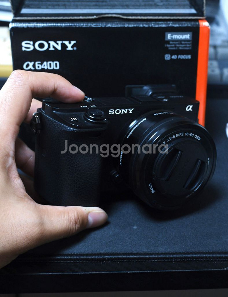 sony a6400 + sel1650렌즈 일괄 판매--6
