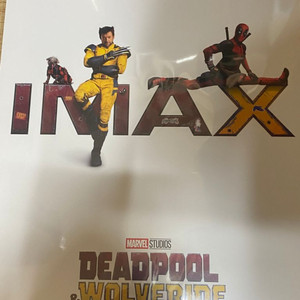 데드풀과 울버린 imax 포스터