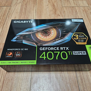 (미개봉)기가바이트 RTX4070 TI 팝니다.