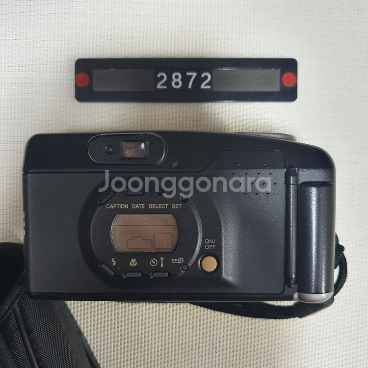 캐논 오토보이 J 파노라마 필름카메라 실버바디 파우치포--2