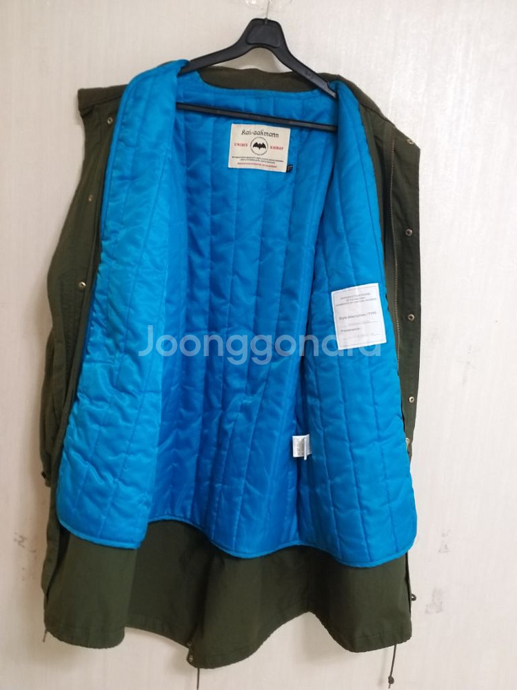 개파카스타일 카이아크만 야상패딩(오버핏100-105)--5