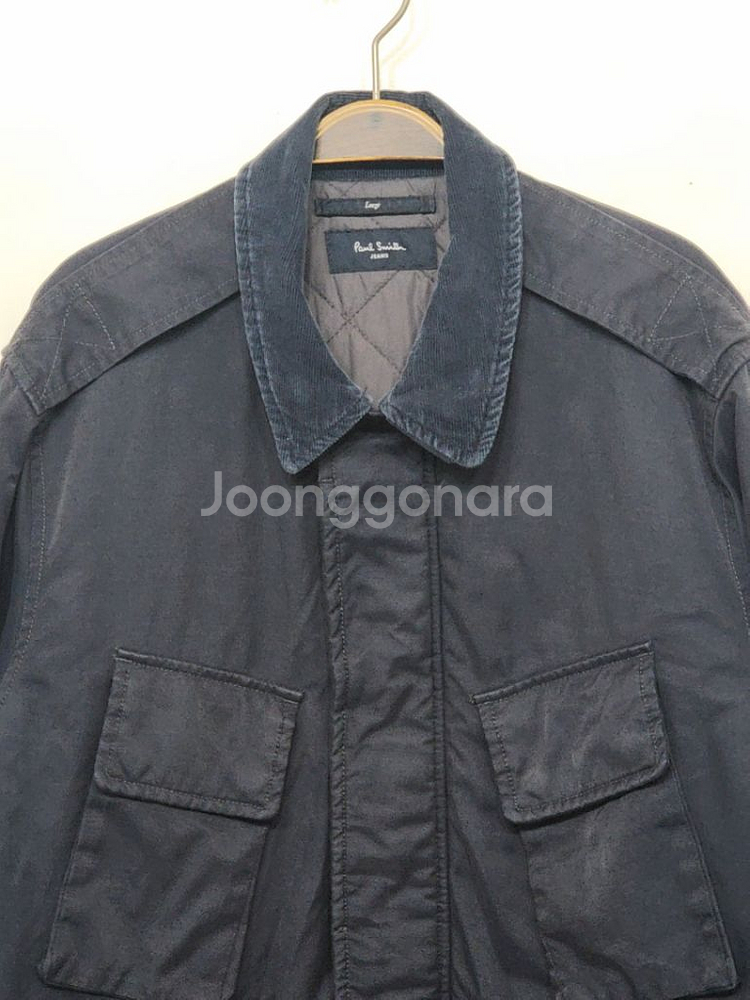 (XL) 폴스미스 골덴카라 점퍼 네이비 안감누빔 자켓--1