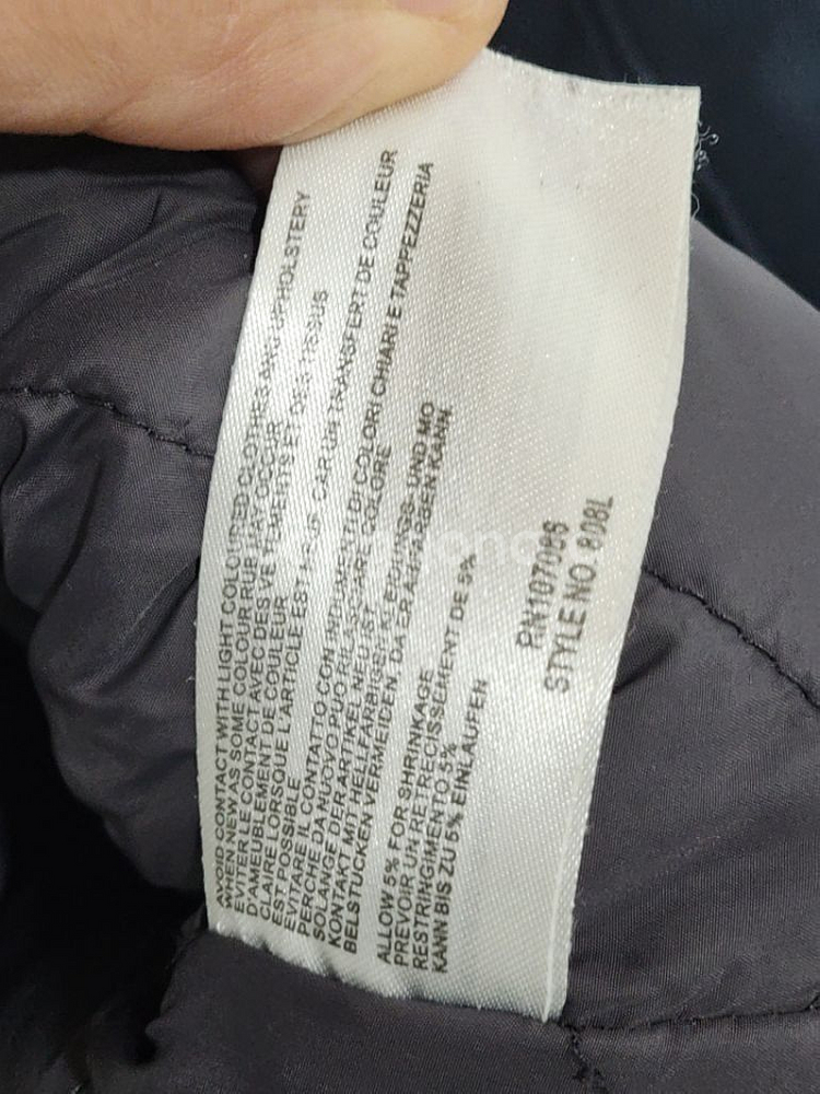 (XL) 폴스미스 골덴카라 점퍼 네이비 안감누빔 자켓--4