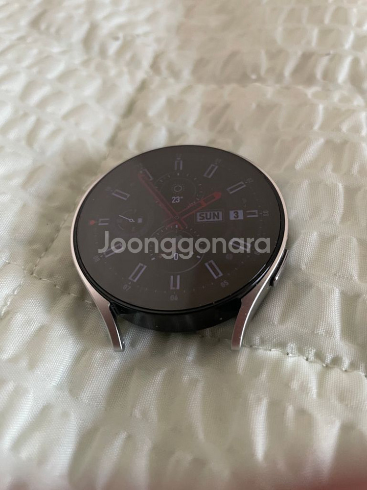 갤럭시워치6 44mm 실버 블루투스 판매--3