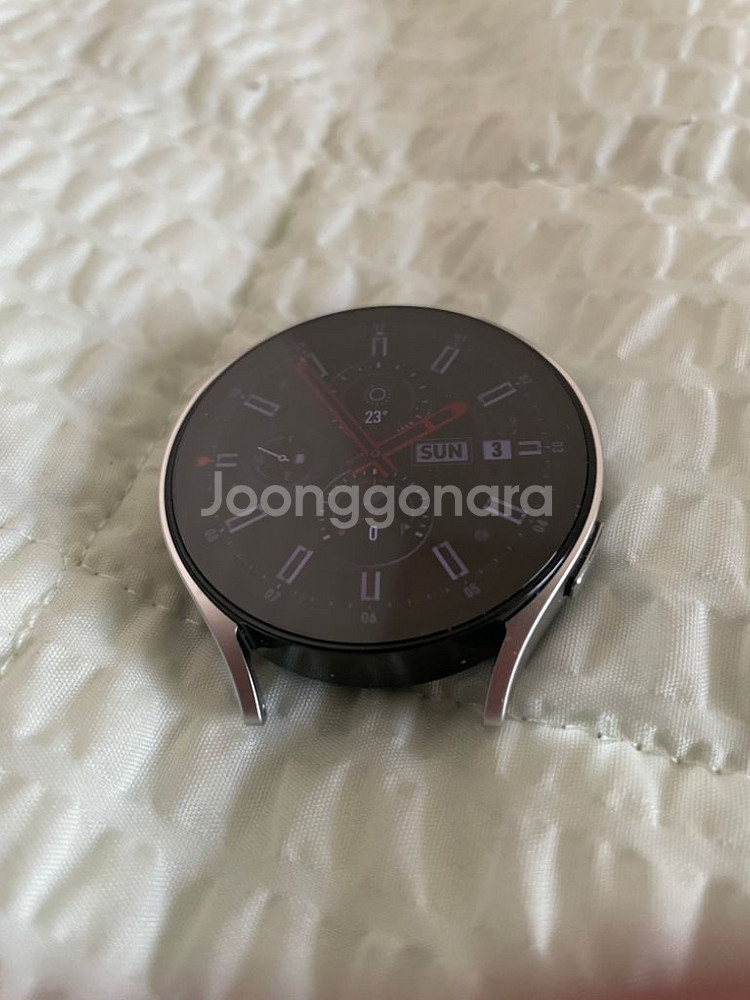 갤럭시워치6 44mm 실버 블루투스 판매--2