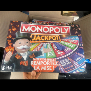 새상품 모노폴리 보드게임 JACKPOT