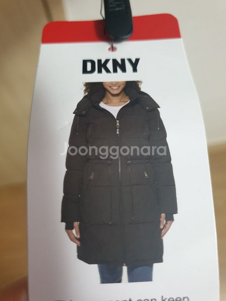 초초특가정품 dkny여성 롱패딩--4