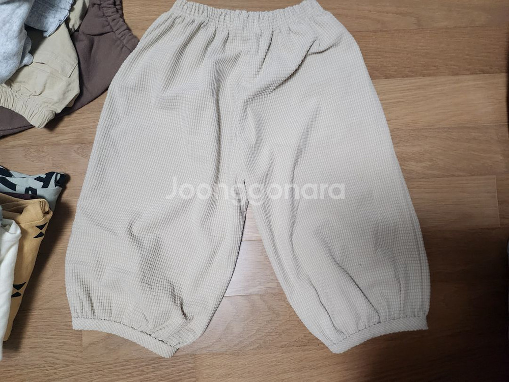 키즈바지일괄 m사이즈(와플바지L)--7