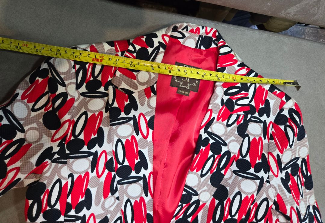 무배) 씨 si 패턴 자켓 아우터 재킷--4