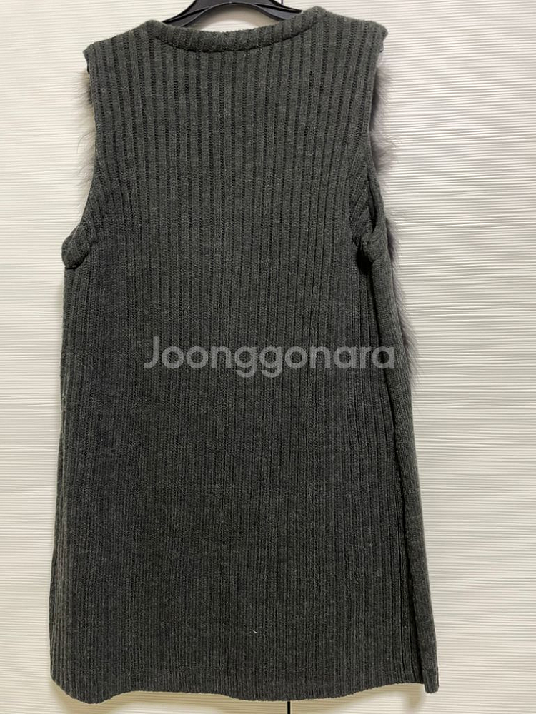 쏘시에 퍼 베스트+ 망고 플리스 롱 코트--3