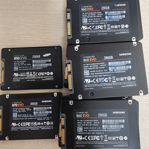 SSD 삼성 860 250, 500GB/원10, 문서