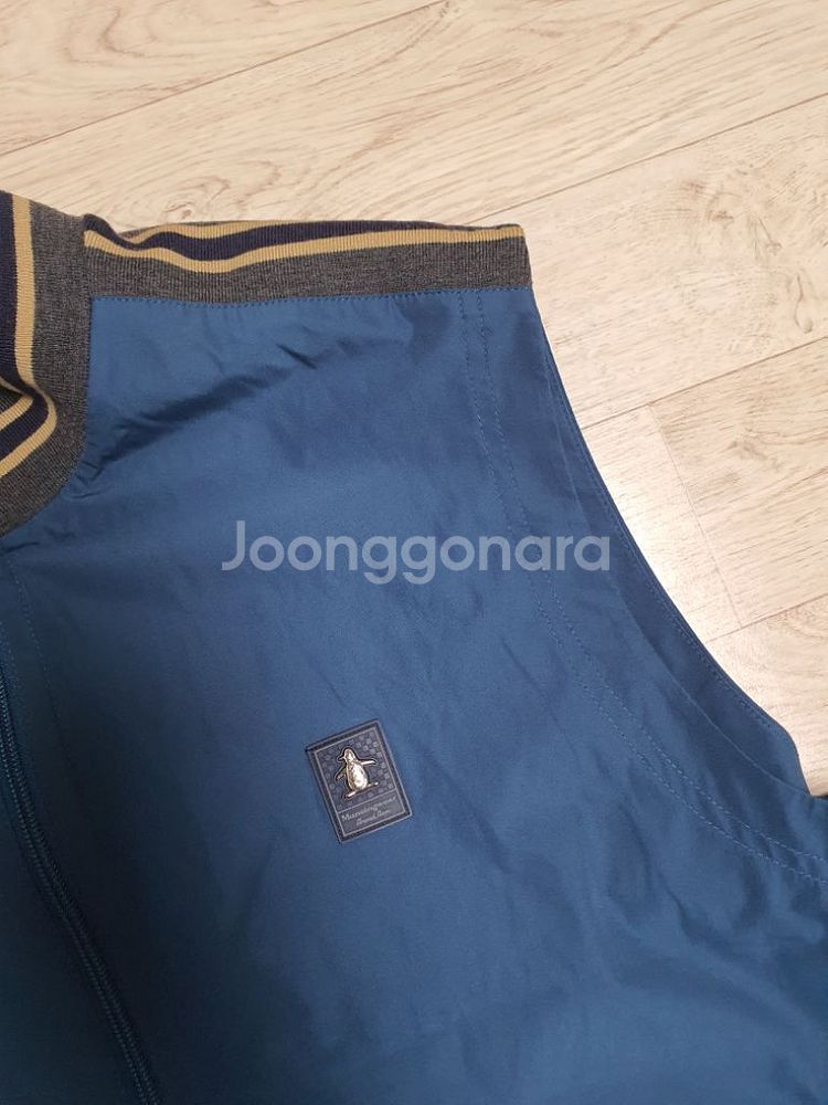105 먼싱웨어 정품 골프 봄가을 조끼 남105 완전깨--2