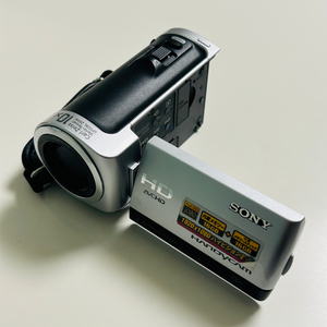 sony hdr-cx120 실버 빈티지 캠코더