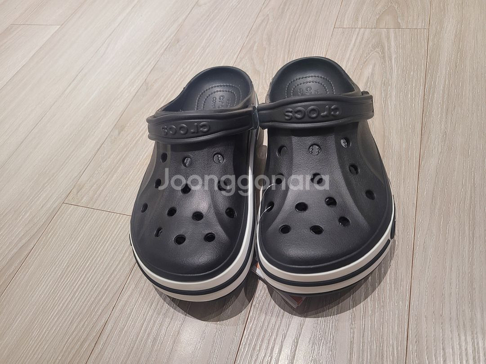 새상품 크록스 블랙 260 265--1