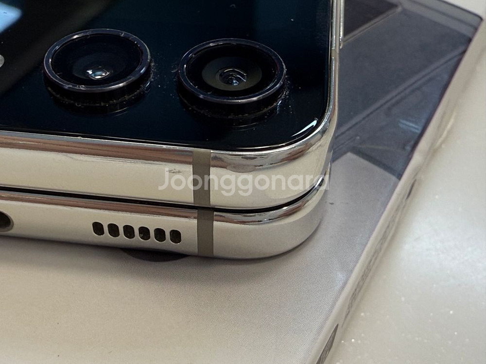 갤럭시Z플립5 크림화이트 512G 풀박 SM-F731--7