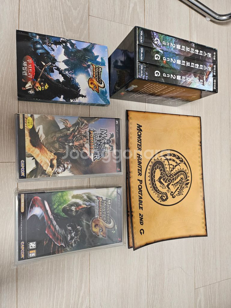 PSP 몬스터헌터 포터블,2G,가이드북--0