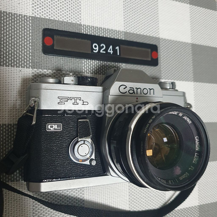 캐논 FTb 필름카메라 FL 1.8 렌즈 장착--1