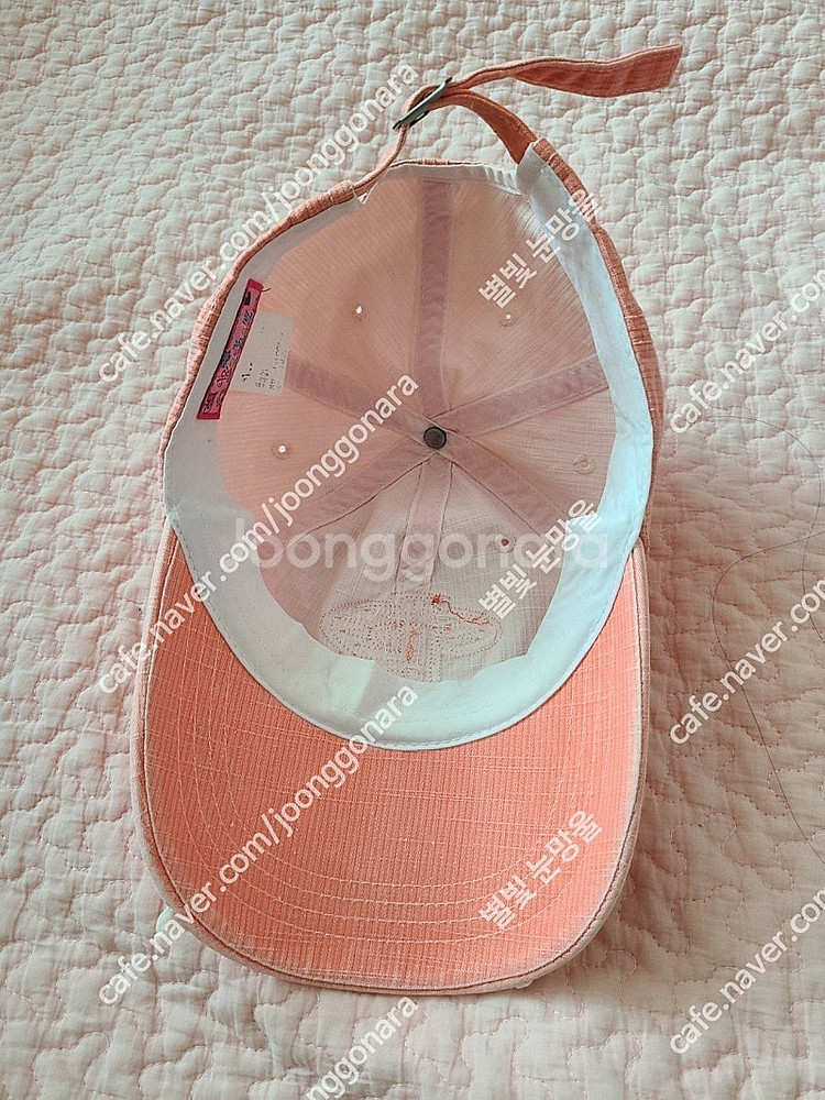 beshall 베쉬올 코랄핑크 모자 판매--1