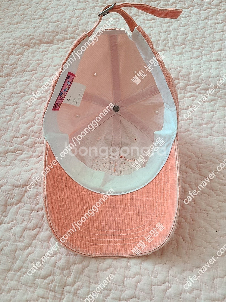 beshall 베쉬올 코랄핑크 모자 판매--5