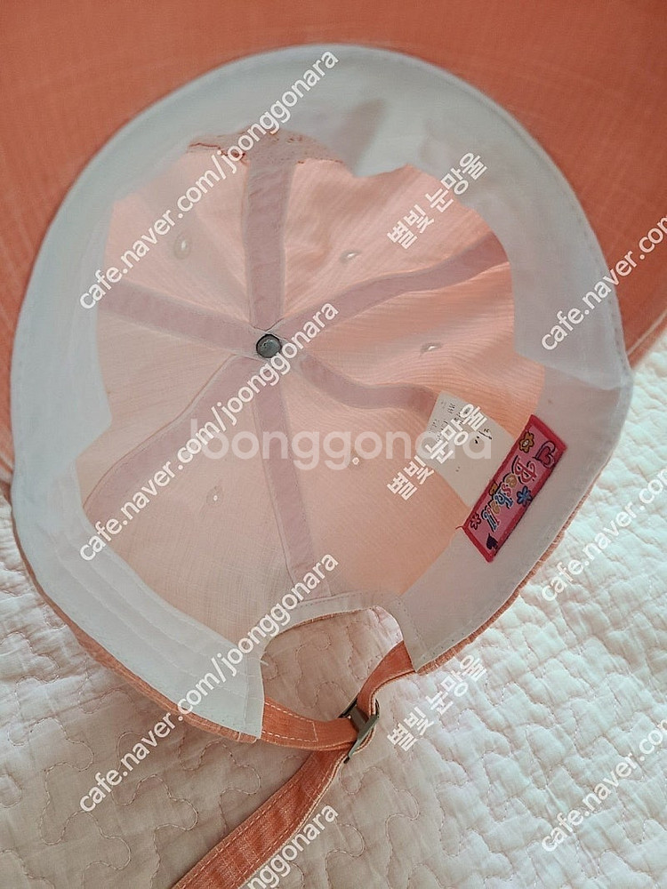 beshall 베쉬올 코랄핑크 모자 판매--7