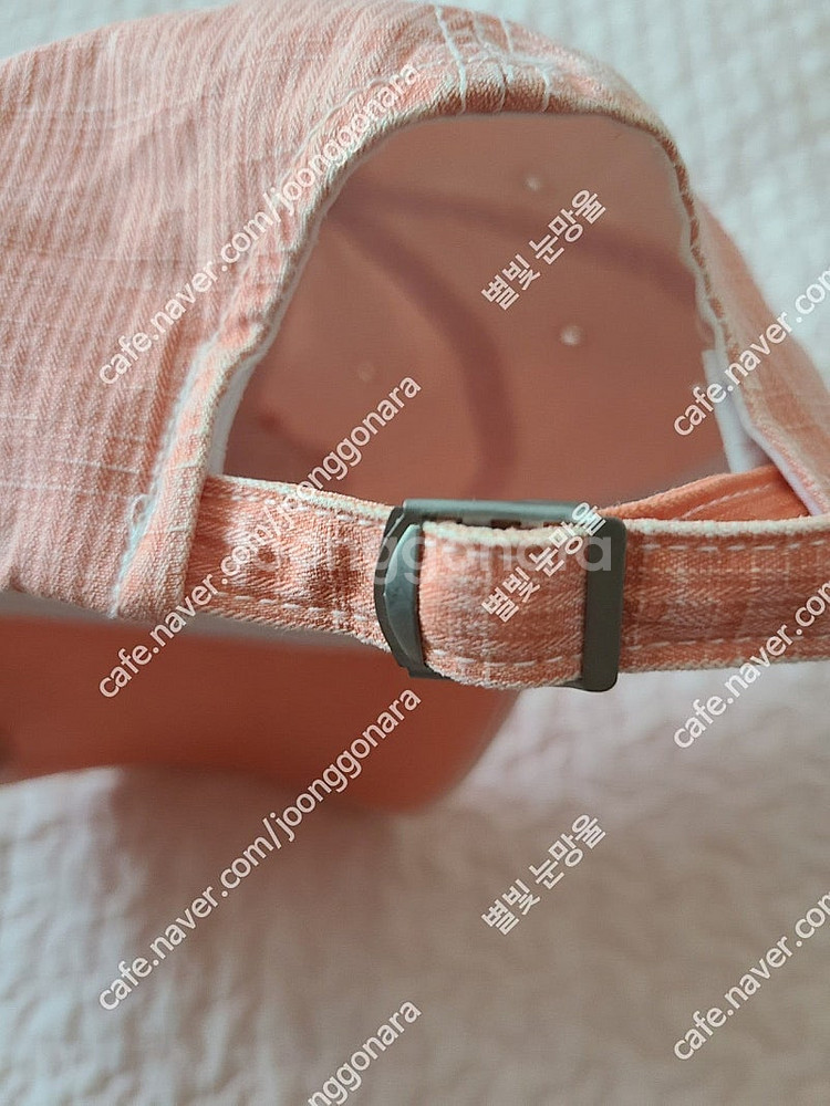 beshall 베쉬올 코랄핑크 모자 판매--8