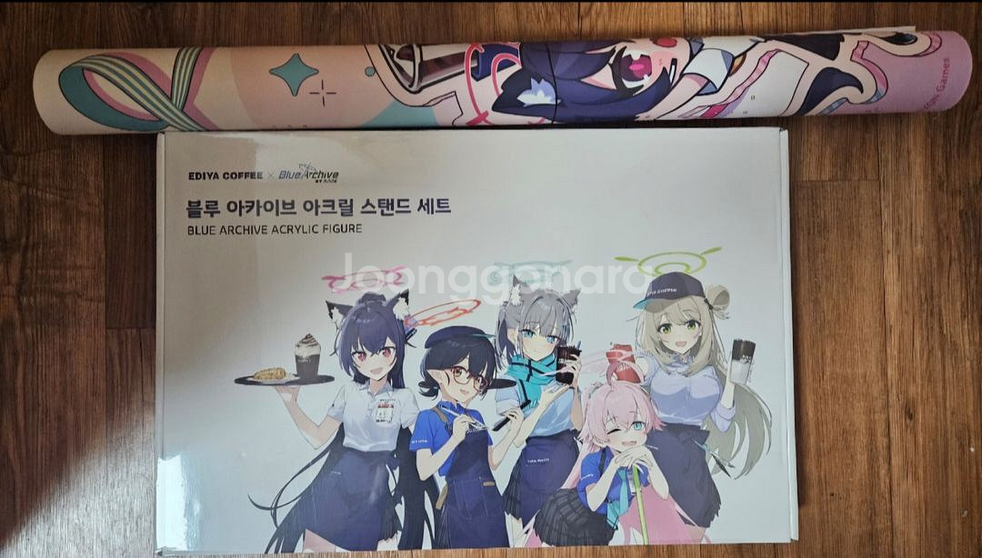 블루아카이브 ost kit 및 특전, 이디야 콜라보--1