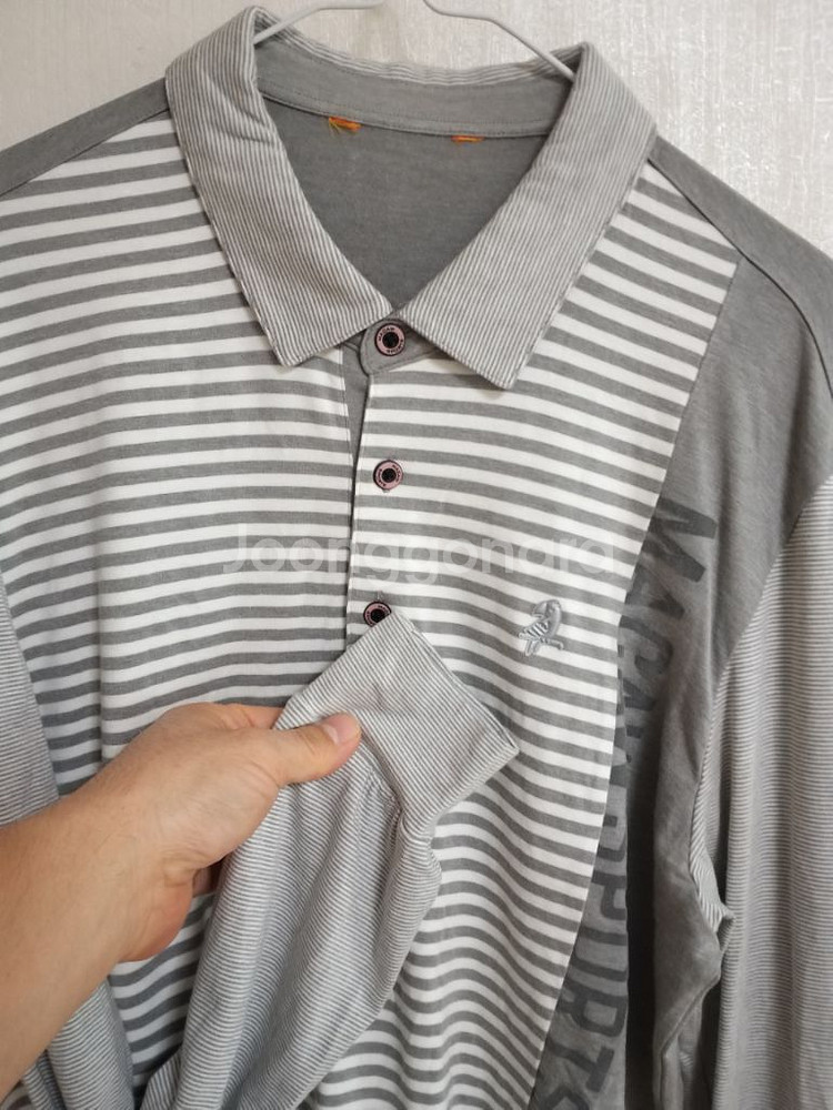 남성 마코 골프 봄.가을 겨울 긴팔티셔츠(사방스판105--2