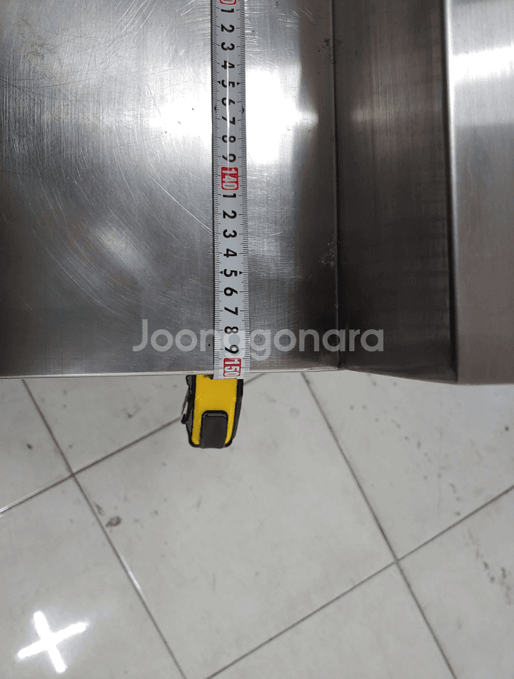 중고 1510 2단 작업대 스텐 두껍습니다--3