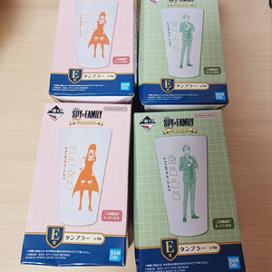 스파이패밀리 요르 로이드 쿠지 컵 2개 일괄