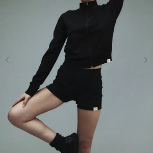 글로니 RIB SHORTS BLACK-새상품