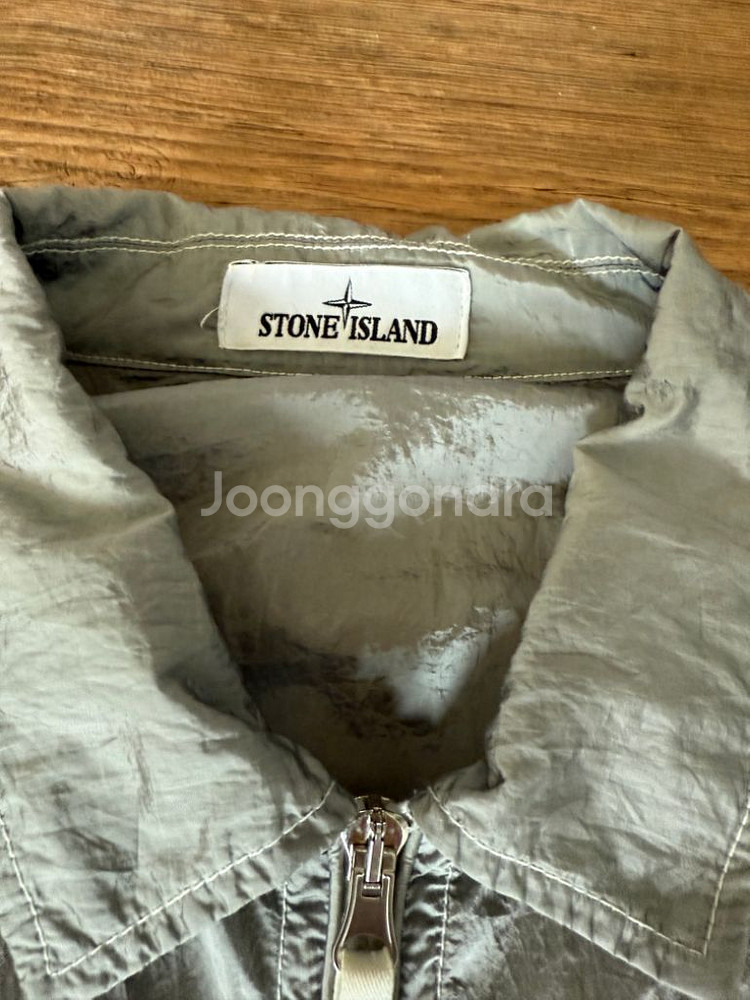 스톤아일랜드 21ss 나일론 메탈 오버셔츠 3xl--3