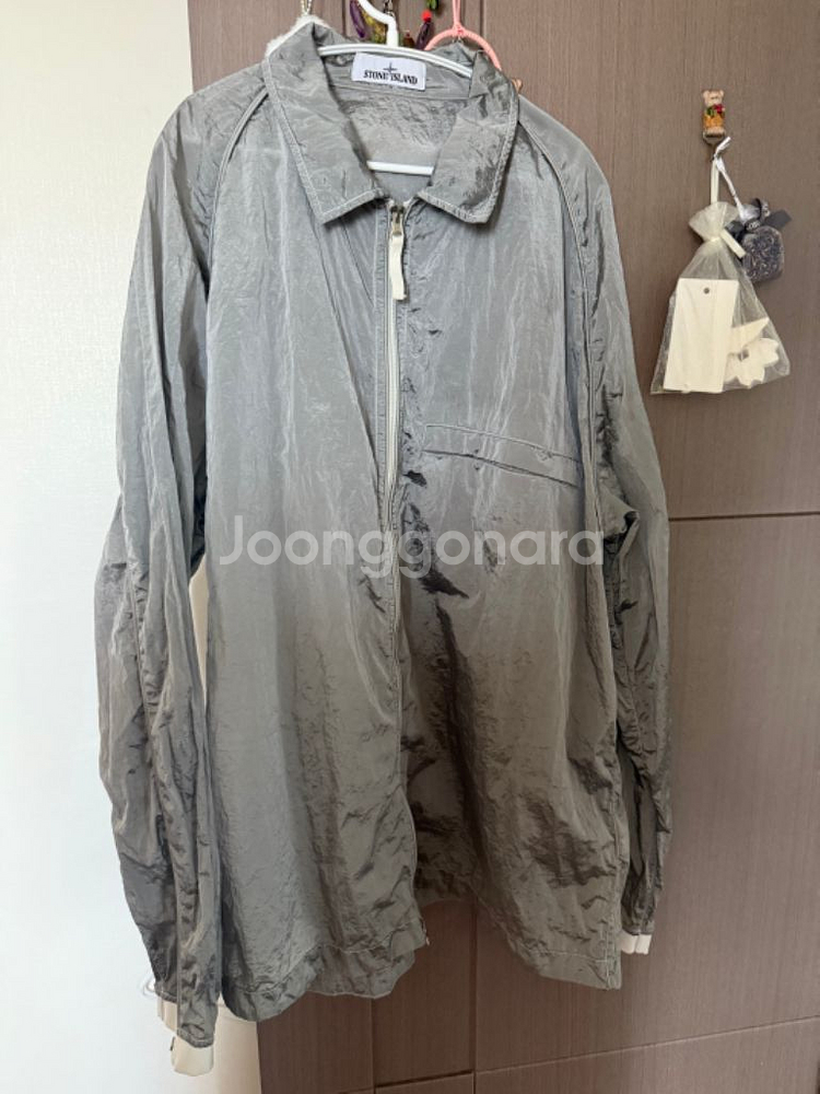 스톤아일랜드 21ss 나일론 메탈 오버셔츠 3xl--6