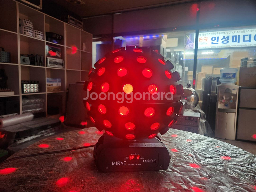 LED 멍게 미러볼 무드 무빙라이트 무대조명--5