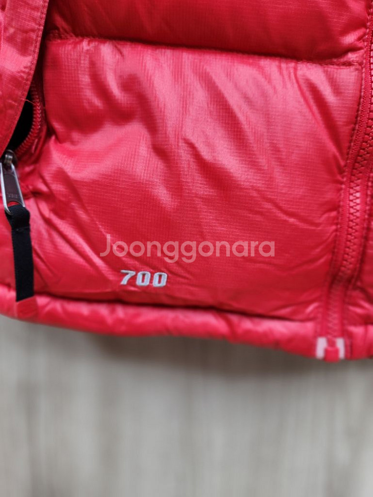 (정품) 노스페이스 700눕시 구스다운조끼 (85)--4