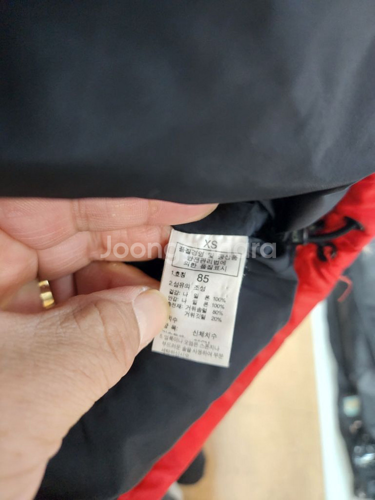 (정품) 노스페이스 700눕시 구스다운조끼 (85)--6