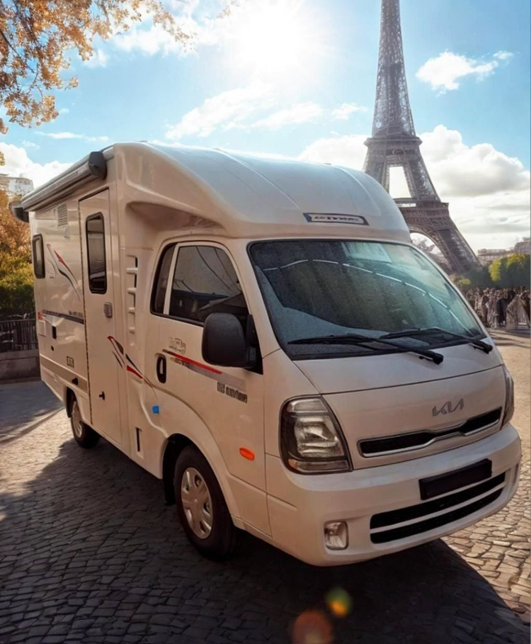 씨티밴. 워크스루밴 캠핑카 이미지