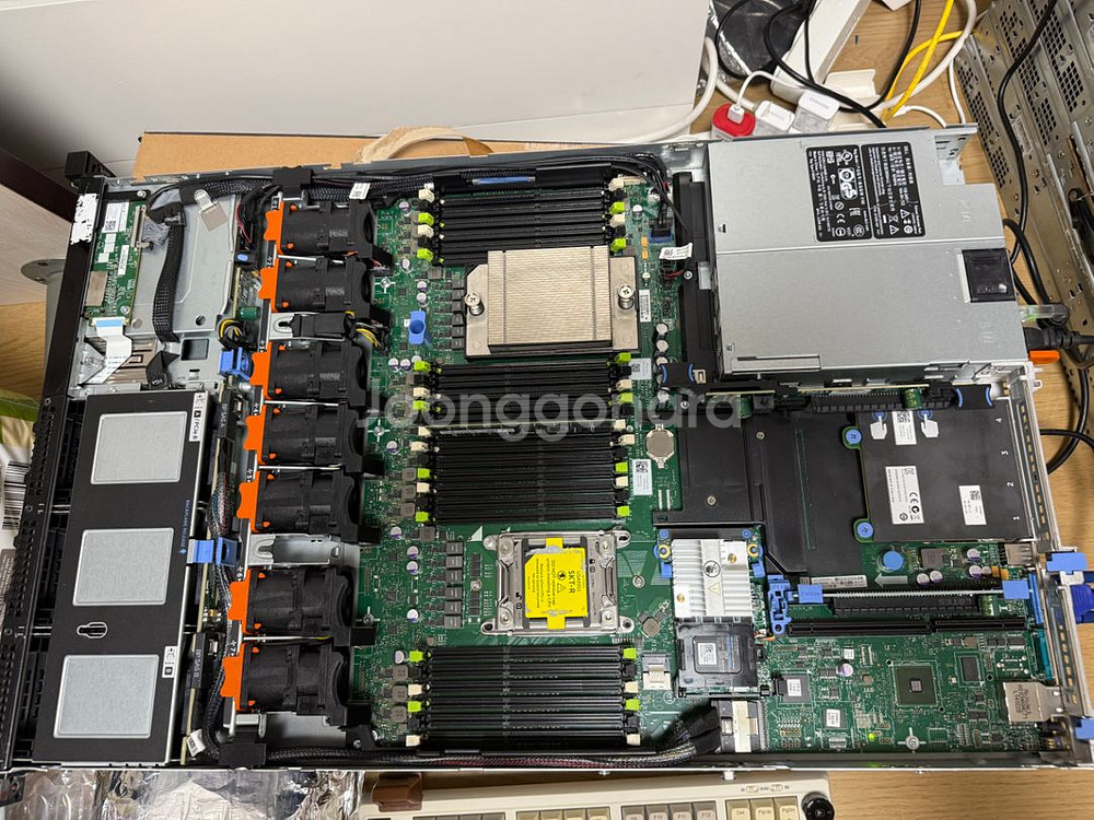 Dell R620 8베이 서버 <idrac불량>--1