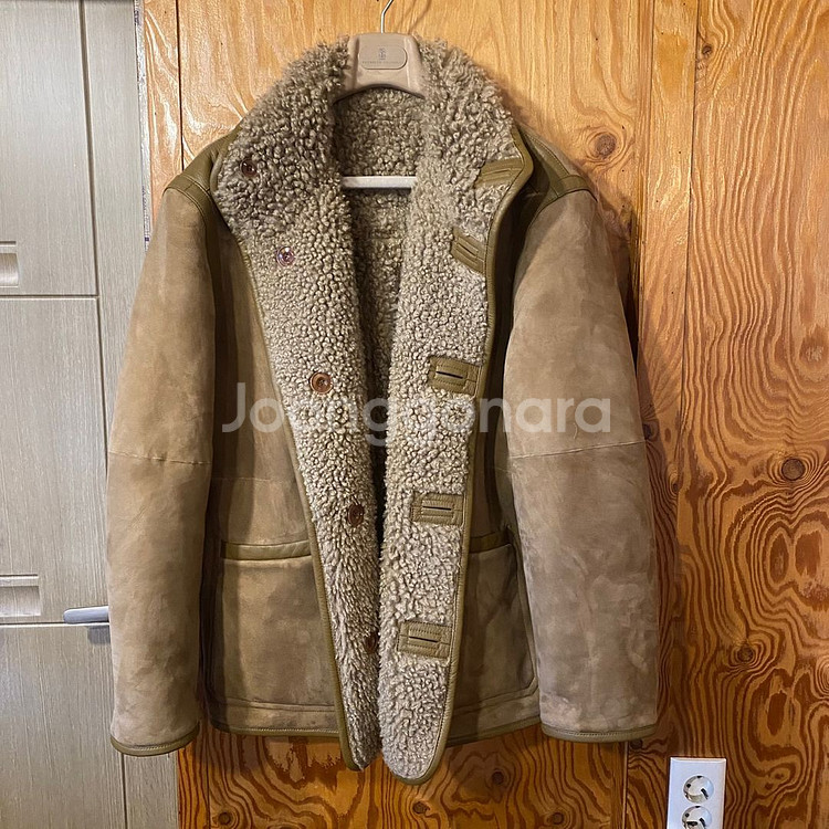 르메르 23 F/w 리버서블 시어링 레더 자켓(무스탕)--3