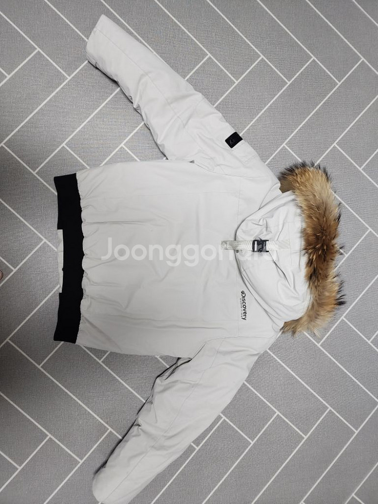 디스커버리 구스패딩 95size--1