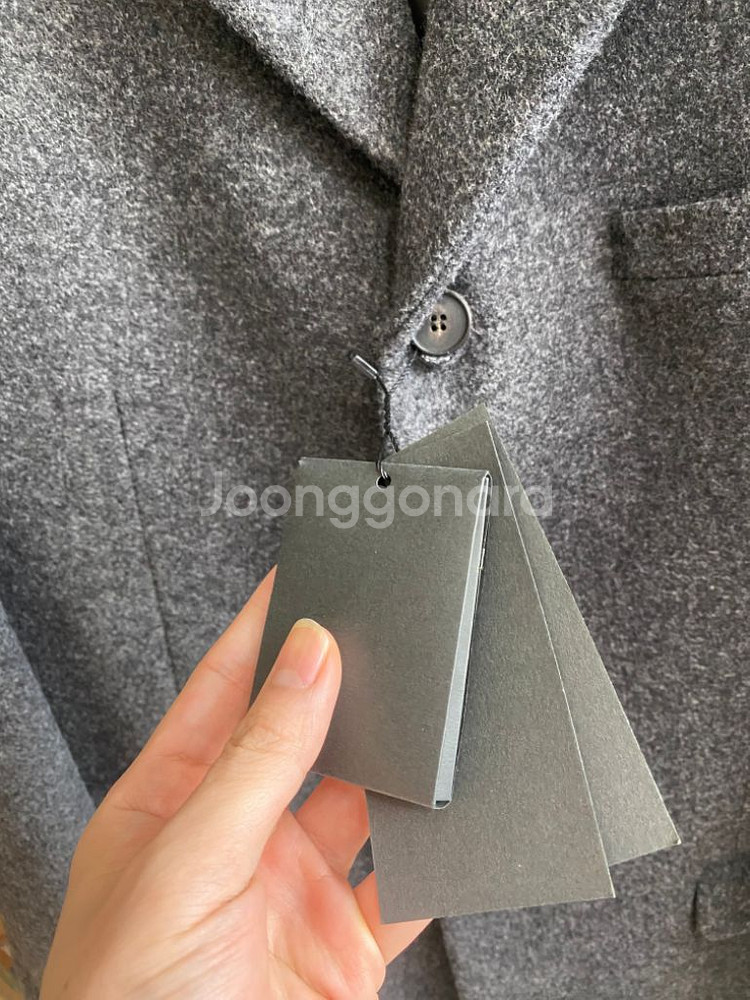 아르반 오버핏 캐시미어 블래이져--1